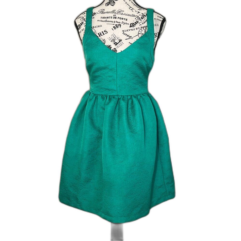 Zara Teal Green Mini Dress